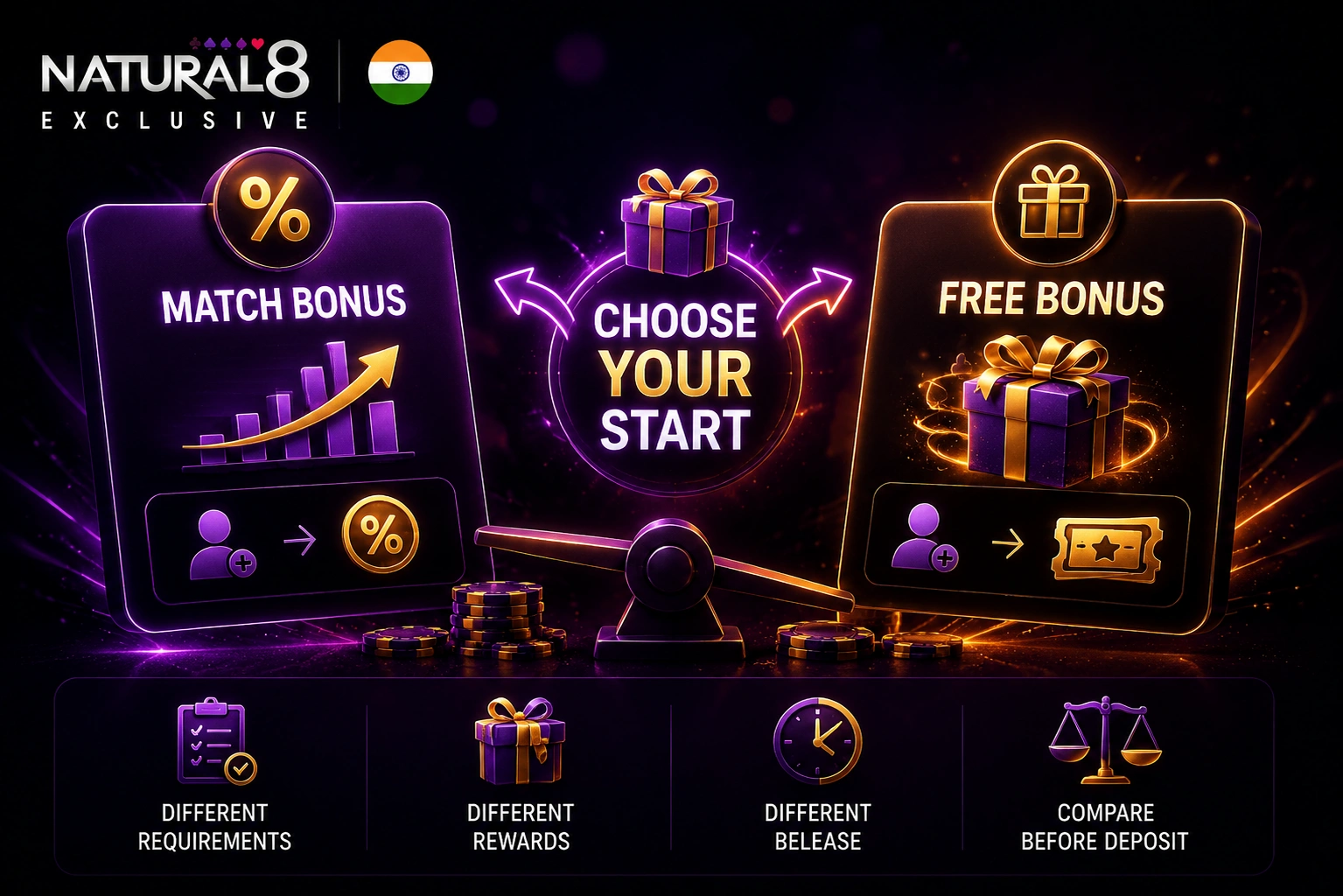 Natural8 India poker platforms