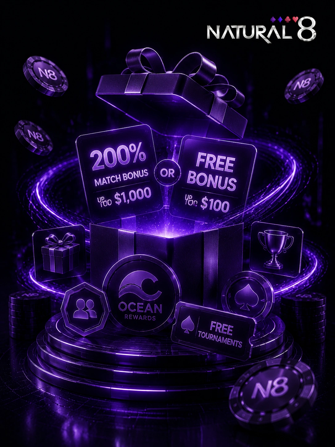 Natural8 India bonus offers